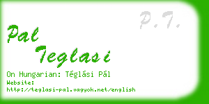 pal teglasi business card